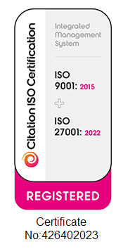 ISO 9001 and 27001 accreditation